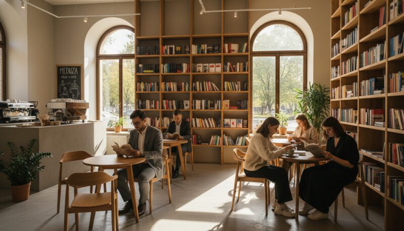 Meduza kafe knjižara Beograd Meduza kafe knjižara Beograd